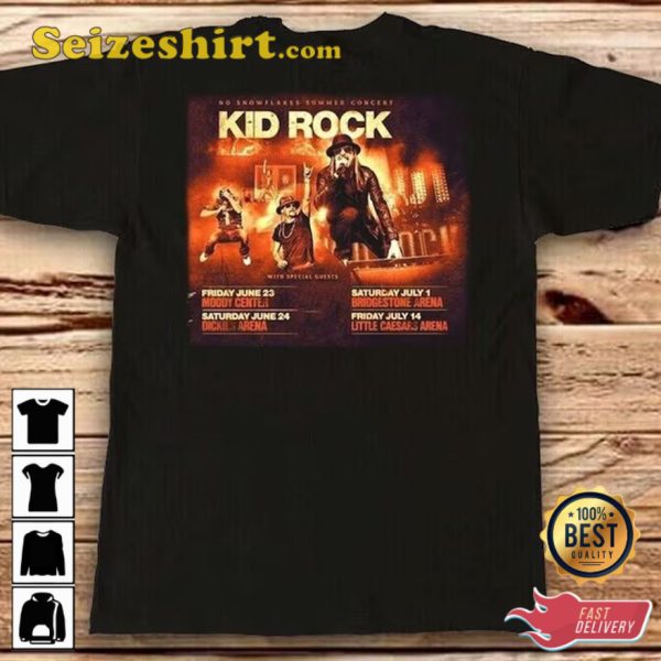 Kid Rock World Tour 2023 Unisex Cotton T-Shirt