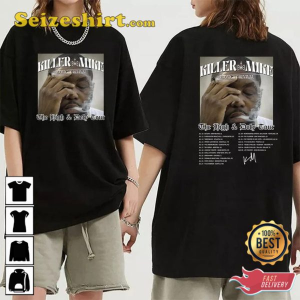 Killer Mike The High Holy Tour 2023 Unisex T-Shirt