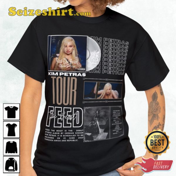 Kim Petras Singer Feed The Beast World Tour Unisex T-Shirt