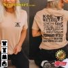 Koe Wetzel Wasted Music Cotton T-Shirt
