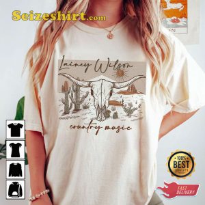 Lainey Wilson Tour Bullhead Vintage T-shirt