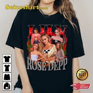 Lily Rose Depp The Idol Style Vintage Unisex T-Shirt