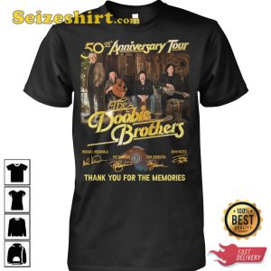 The Doobie Brothers 50th Anniversary Tour T-Shirt