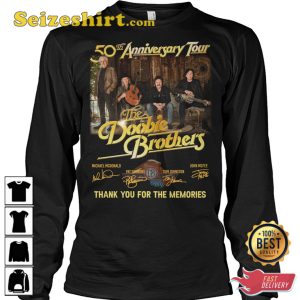 The Doobie Brothers 50th Anniversary Tour T-Shirt