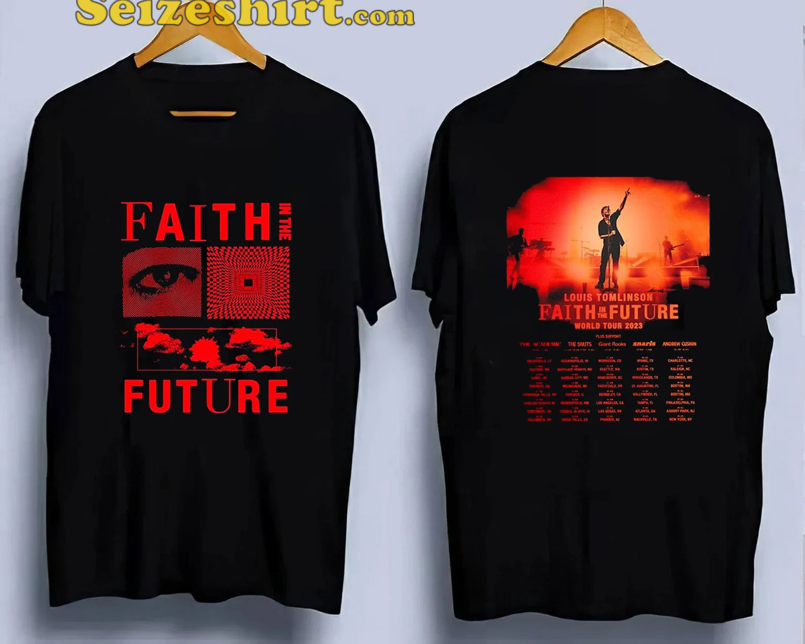 Faith In The Future, Louis Tomlinson Tour 2023 Shirt - Ink In Action