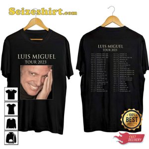 Luis Miguel Tour 2023 American Concert T-shirt