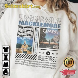 Macklemore Rapper Gemini Album Vintage 90s T shirt