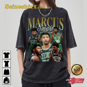 Marcus Smart Vintage Washed Shirt Point Guard Shooting