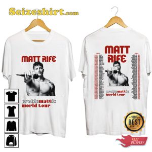 Matt Rife 2023 ProbleMATTic World Tour T-shirt