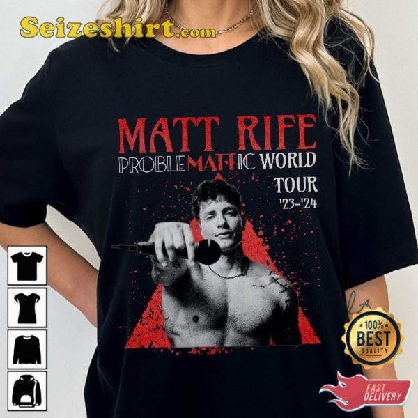 Matt Rife Proble Mattic World Tour 2023 Cotton T-Shirt