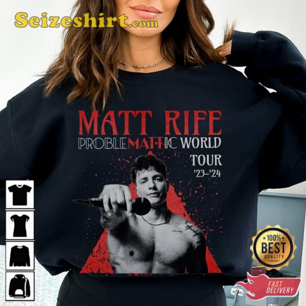 Matt Rife Proble Mattic World Tour 2023 Cotton T-Shirt