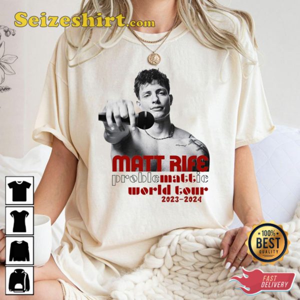 Matt Rife Proble Mattic World Tour T-Shirt