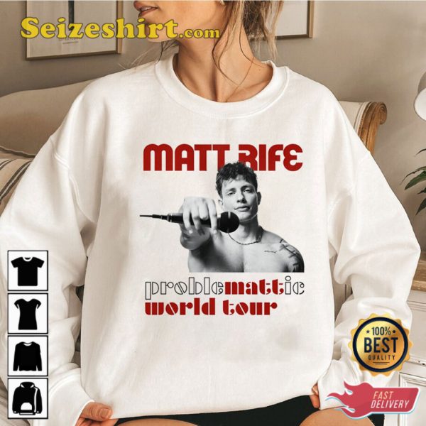 Matt Rife Proble Mattic World Tour T-Shirt