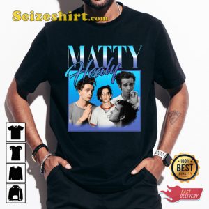 Matty Healy 1975 Rock Band Vintage T-shirt