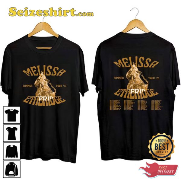 Melissa Etheridge Summer Tour 2023 Cotton Unisex T-Shirt