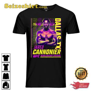 Mens UFC Jared The Killa Gorilla Cannonier Dallas T-Shirt