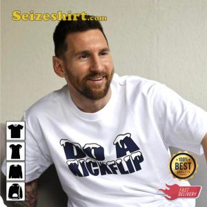 Messi Inter Miami Do A Kickflip Graphic T-shirt