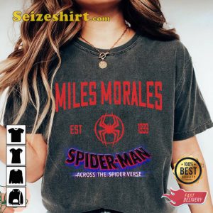 Miles Morales EST 1993 Spider Man T-Shirt