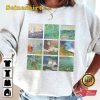 Monet Collage Natural Unisex T-shirt