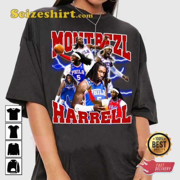 Montrezl Harrell Philadelphia 76ers Baskeball T-Shirt