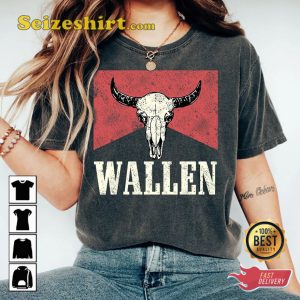 Morgan Wallen Country Music Bullhead Cowboy Classic T-shirt
