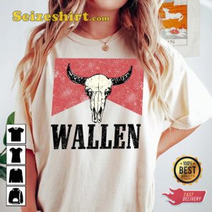 Morgan Wallen Country Music Bullhead Cowboy Classic T-shirt