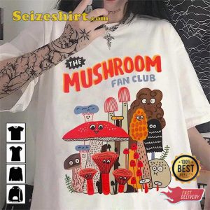 Mushroom Fan Club Graphic Unisex T-shirt