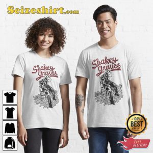 Musicien Vintage Shakey Arts Graves T-Shirt