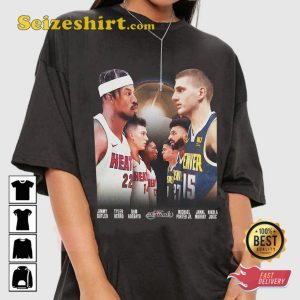 NBA 2023 Champions Shirt The Finals Jimmy Butler -Tylerherro- Bam Adebayo Unisex T-Shirt