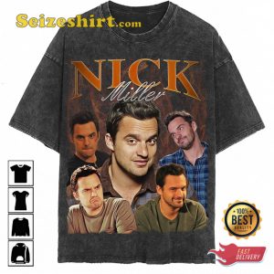 Nick Miller New Girl Movie Fan Gift Vintage T-Shirt