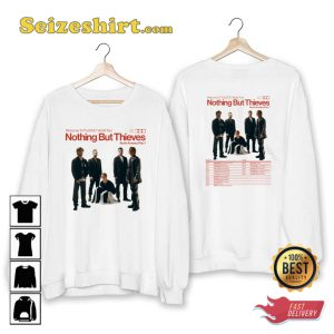 Nothing But Thieves Tour 2023 Welcome To The DCC World Tour T-shirt