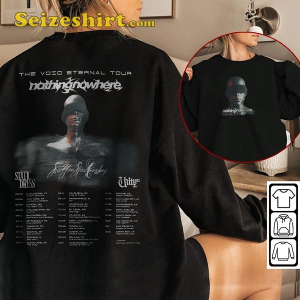 Nothing Nowhere Tour The Void Eternal Fall Concert 2023 T-Shirt