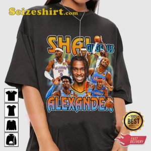 OKC Shai Gilgeous-Alexander NBA Playoffs T-shirt