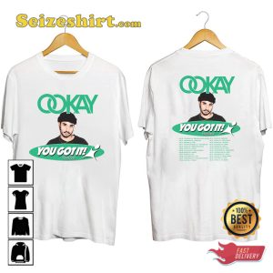 Ookay Concert You Got It Tour 2023 T-shirt