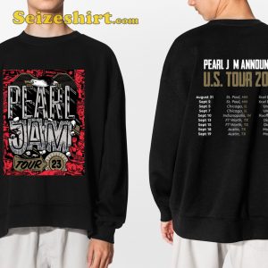 Pearl Jam Tour 2023 US Concert T-shirt