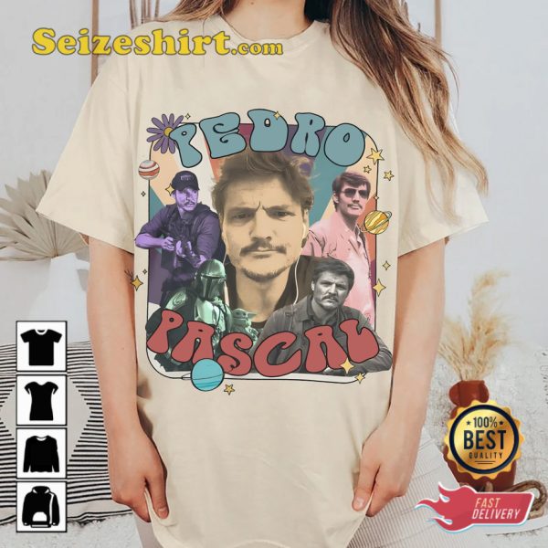 Pedro Pascal Meme Movies Fan Gift T-shirt