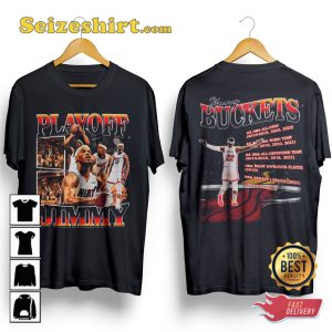 Playoff Jimmy Butler Jimmy Buckets 2 Side Vintage T-shirt