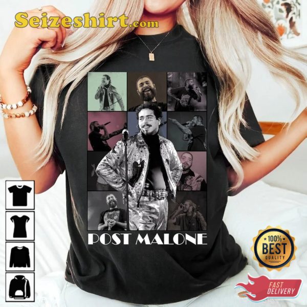 Posty Malone Music Concert 2023 Gift For Fan T-Shirt