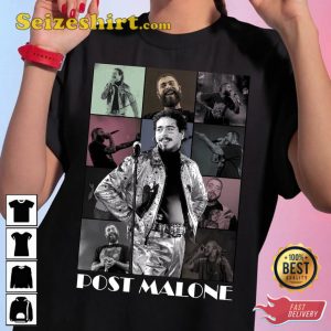 Posty Malone Music Concert 2023 Gift For Fan T-Shirt