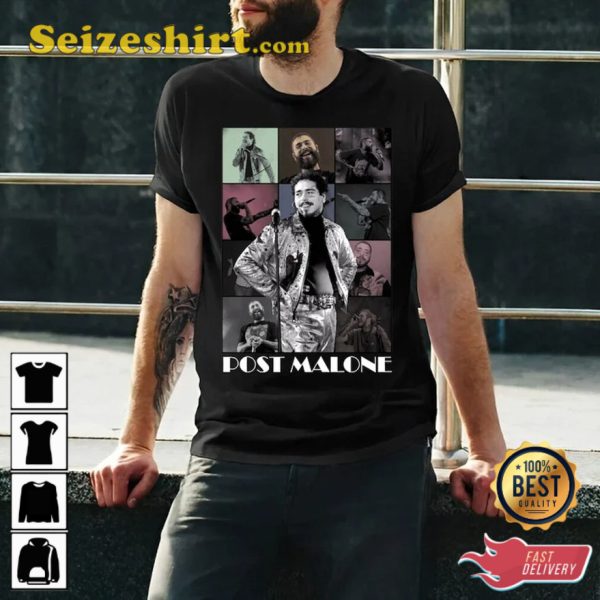 Posty Malone Music Concert 2023 Gift For Fan T-Shirt