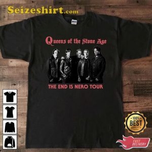 Queens of the Stone Age The End is Nero Tour 2023 T-Shirt