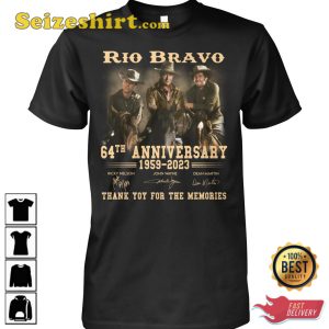 Rio Bravo 64th Anniversary 1959 2023 T-Shirt