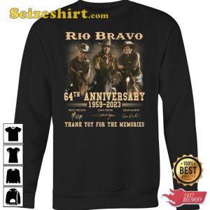 Rio Bravo 64th Anniversary 1959 2023 T-Shirt