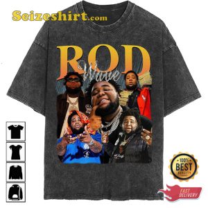 Rod Wave Rapper Thank For A Memorable Vintage T-shirt