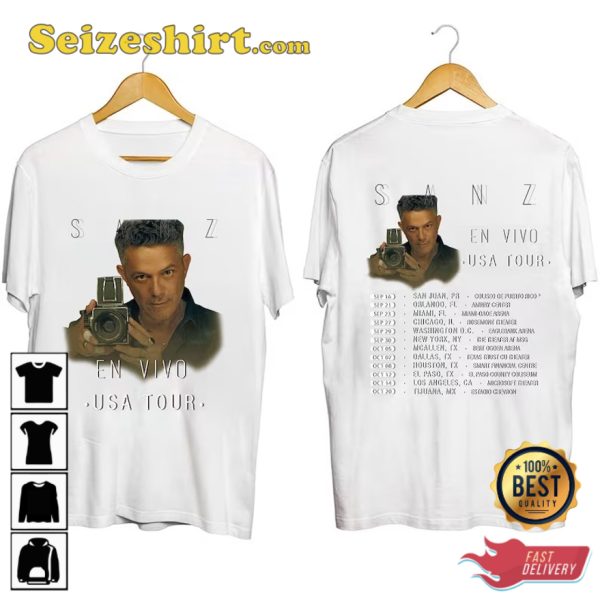 San En Vivo USA Tour 2023 T-Shirt