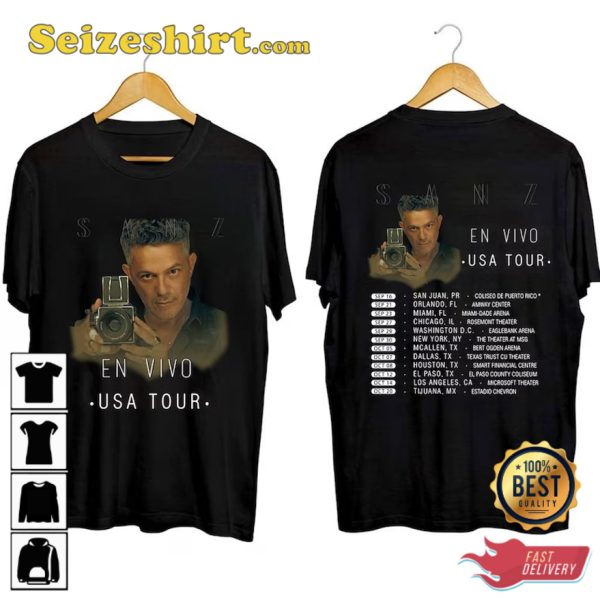 San En Vivo USA Tour 2023 T-Shirt