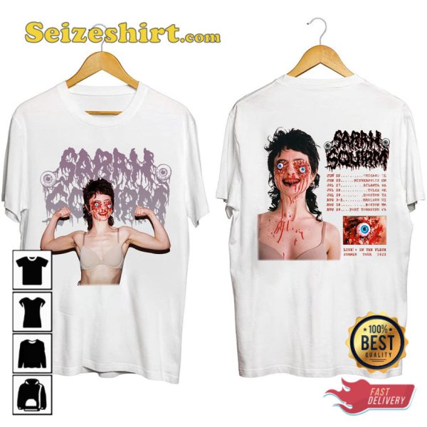 Sarah Squirm Sherman Comedy 2023 Summer Tour T-shirt