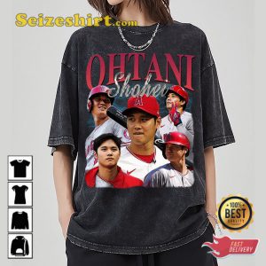Shohei Ohtani Vintage Washed Shirt Pitcher Designated Hitter