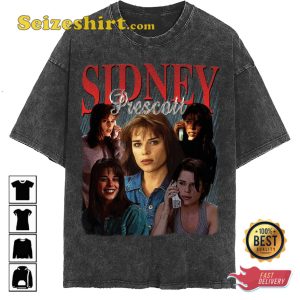 Sidney Prescott Scream Franchise Movie T-Shirt
