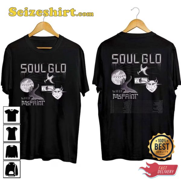 Soul Glo and Mspaint 2023 Tour T-Shirt